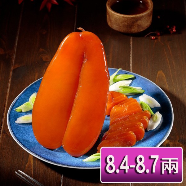 野生烏魚子禮盒1盒(8.4~8.7兩/片/盒 附提袋x1)